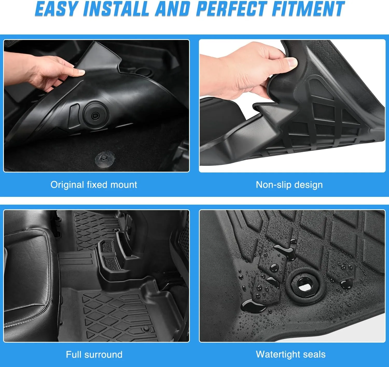 2011-2020 Dodge Journey TPE Floor Mats