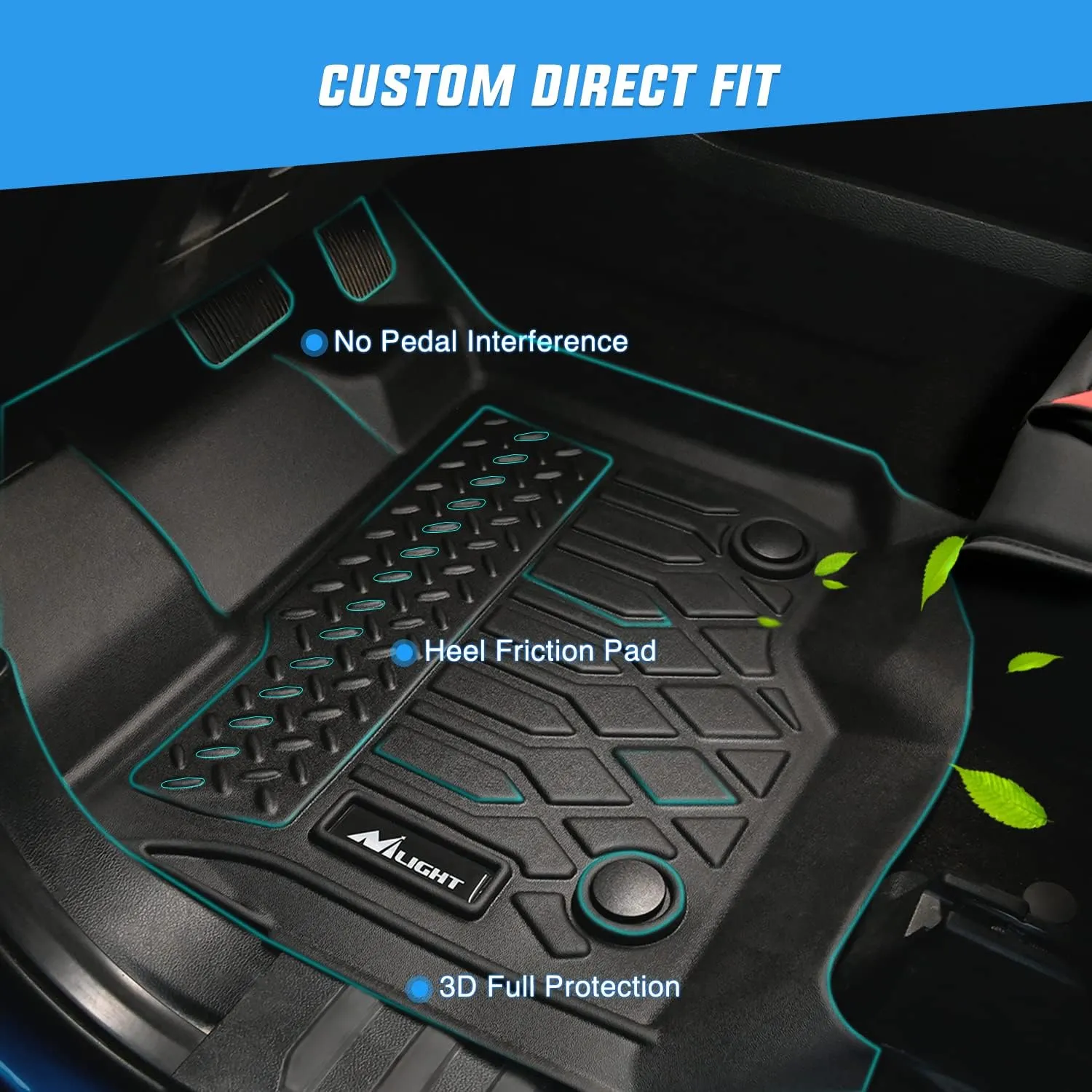 2011-2020 Dodge Journey TPE Floor Mats