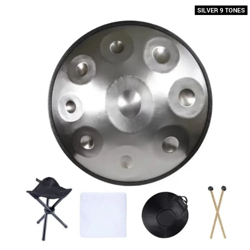 440hz 18 Inch 9-tone g Minor Steel Tongue Hand Pan Drum for Yoga & Meditation