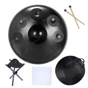 440hz 18 Inch 9-tone g Minor Steel Tongue Hand Pan Drum for Yoga & Meditation