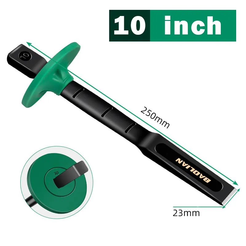 50% OFF! Heavy duty flat chisel and hand guard!