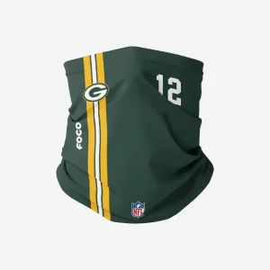 Aaron Rodgers Green Bay Packers On-Field Sideline Gaiter Scarf