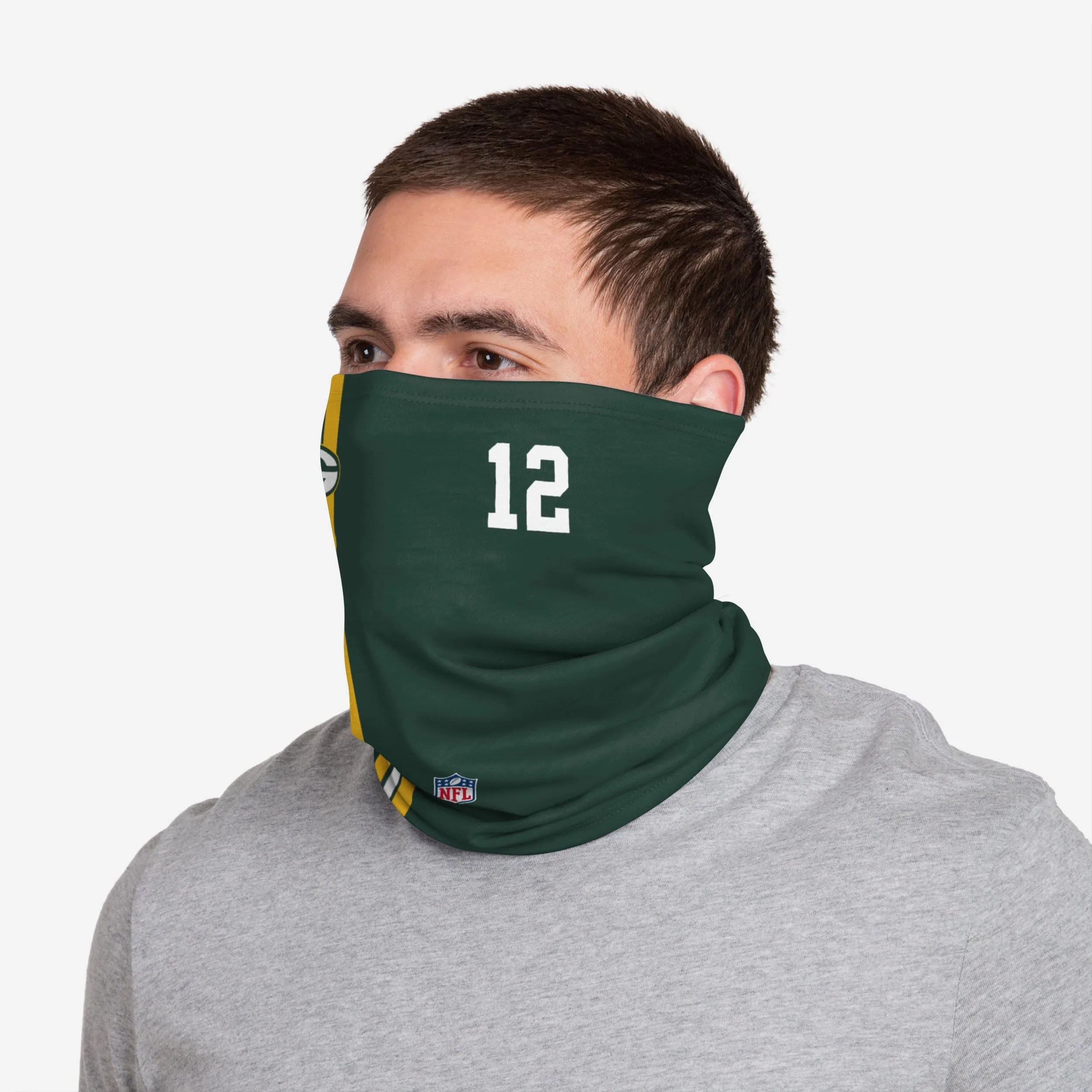 Aaron Rodgers Green Bay Packers On-Field Sideline Gaiter Scarf