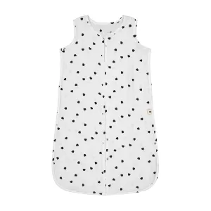 Adèle Summer Sleeping Bag Black Heart