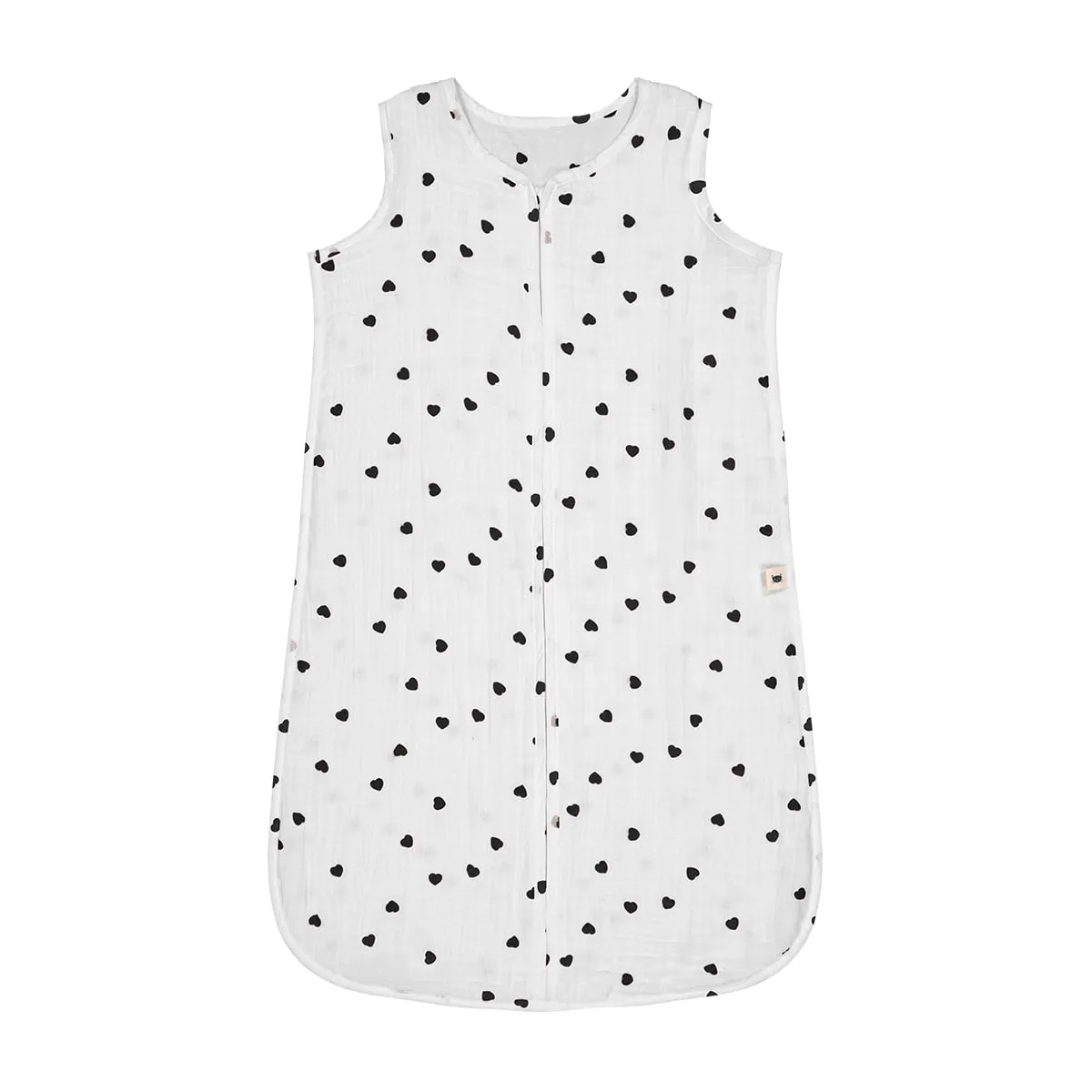 Adèle Summer Sleeping Bag Black Heart