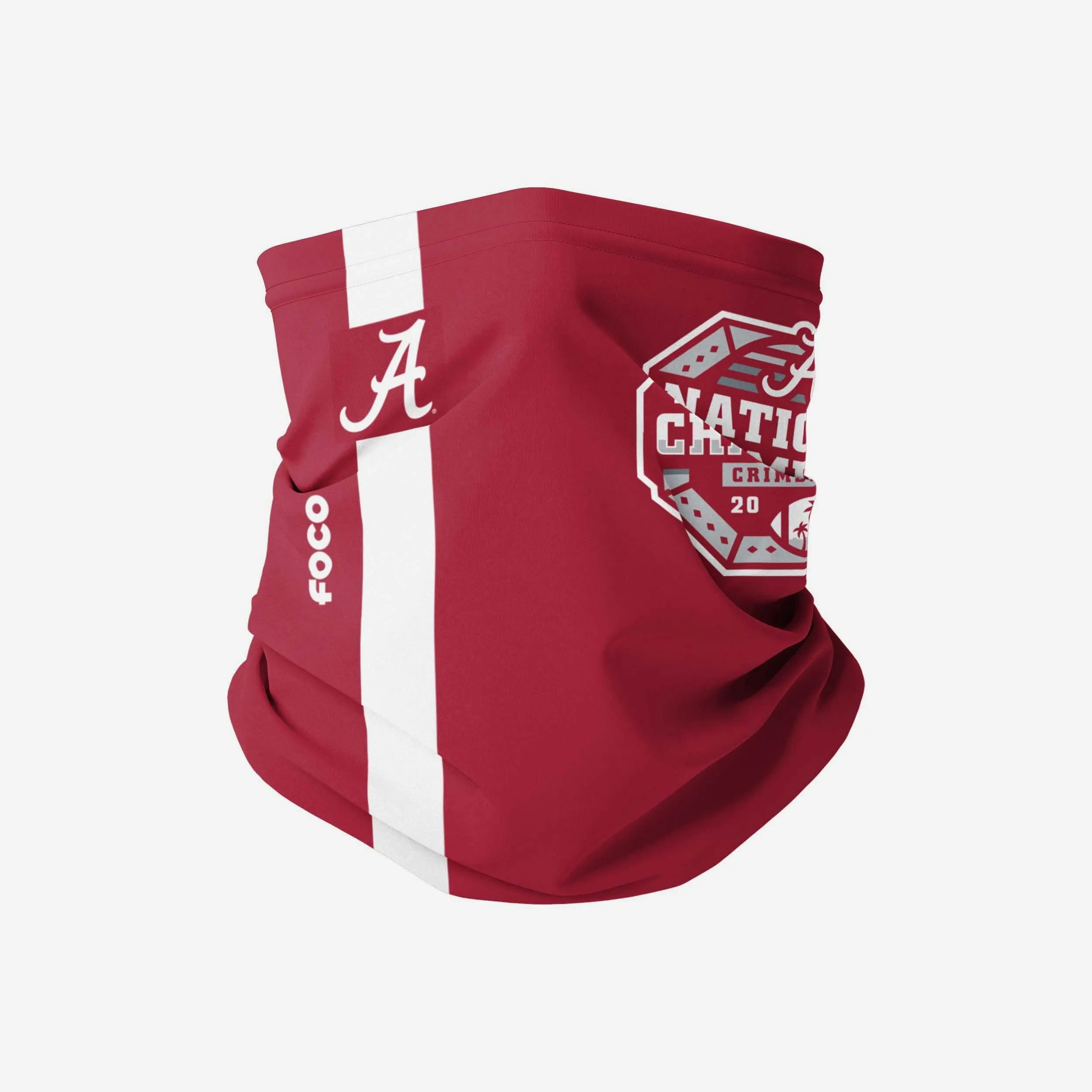Alabama Crimson Tide 2020 Football National Champions Stitched Gaiter Scarf