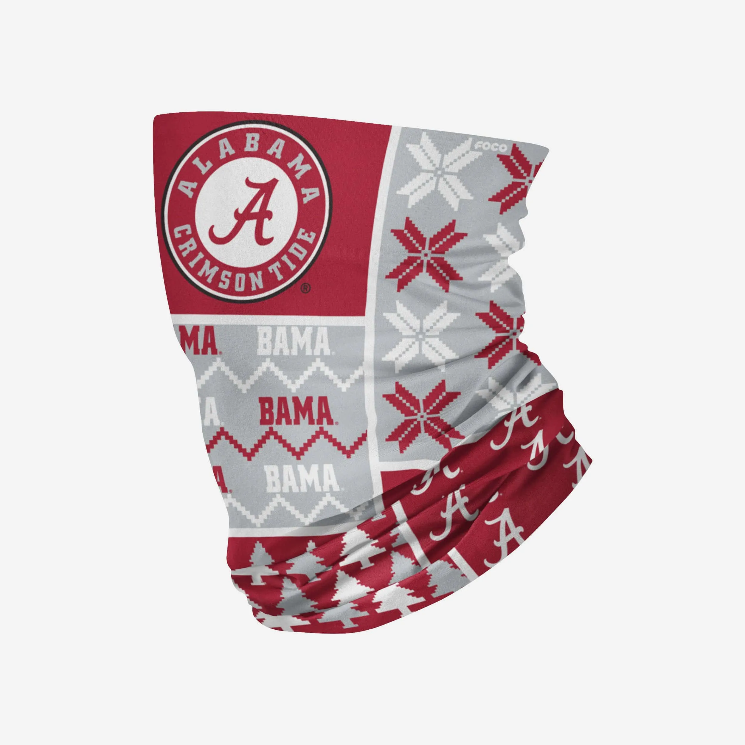 Alabama Crimson Tide Busy Block Gaiter Scarf