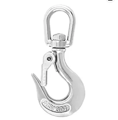 AMYSPORTS 1pcs/pack Loop Cargo Hook Swivel Cargo Hook Lifting Cargo Hook