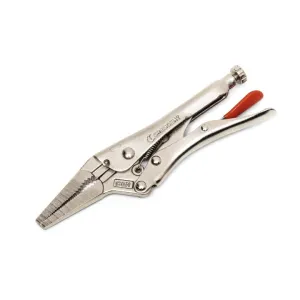 Apex/Cooper Tool 6" Long Nose Locking Pliers with Wire Cutter