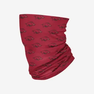 Arkansas Razorbacks Mini Print Logo Gaiter Scarf