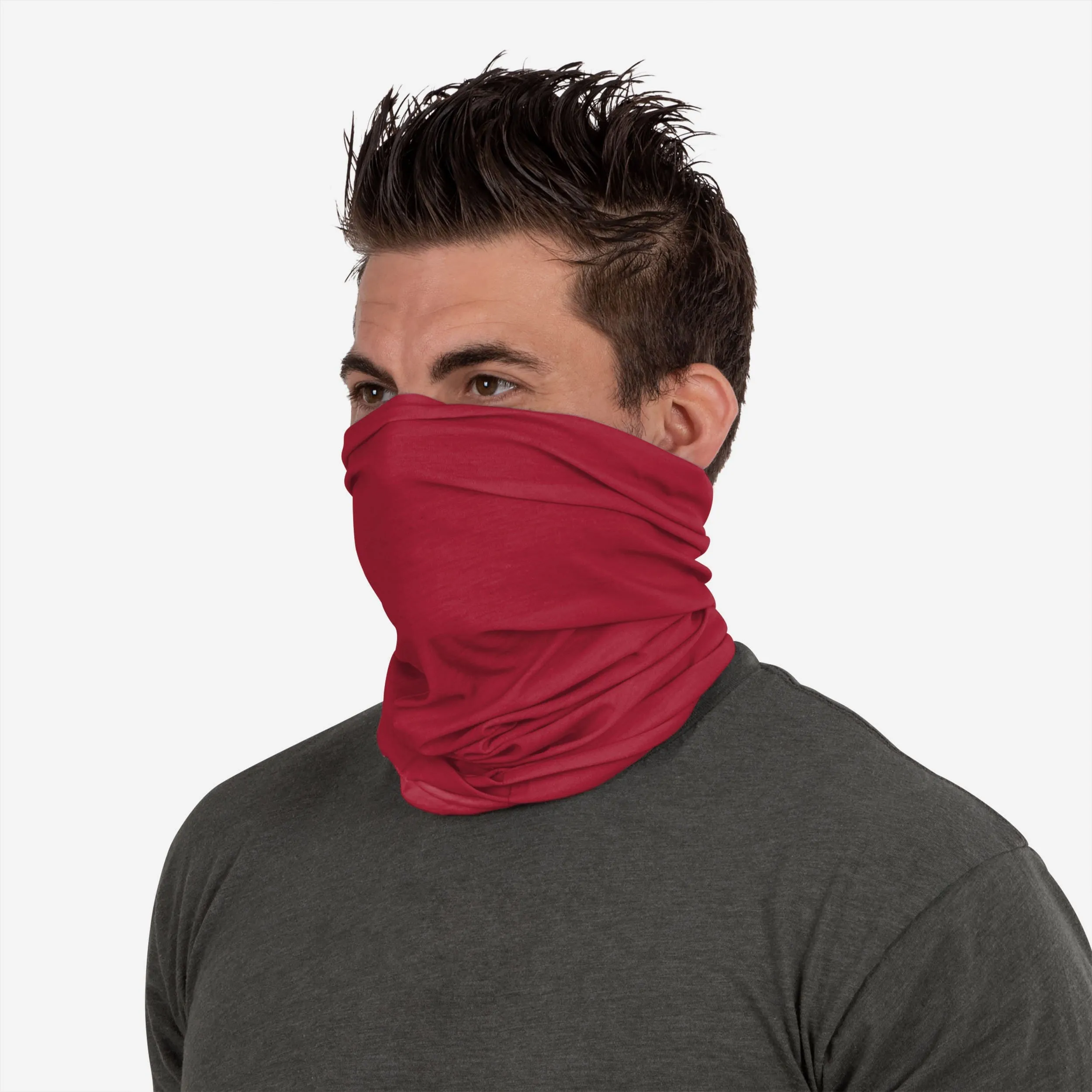 Arkansas Razorbacks Mini Print Logo Gaiter Scarf