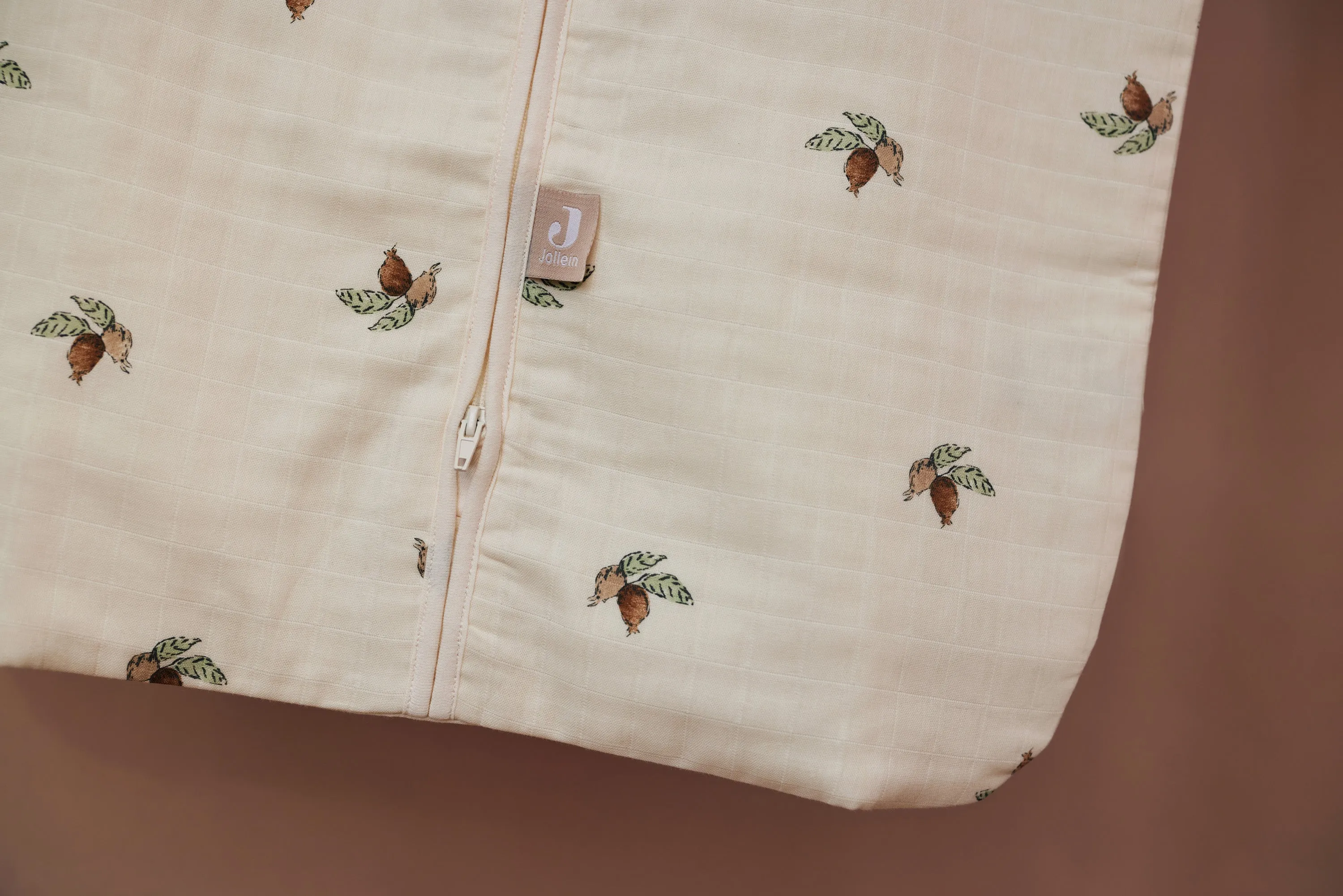 Baby Sleeping Bag Muslin 90cm - Rosehip