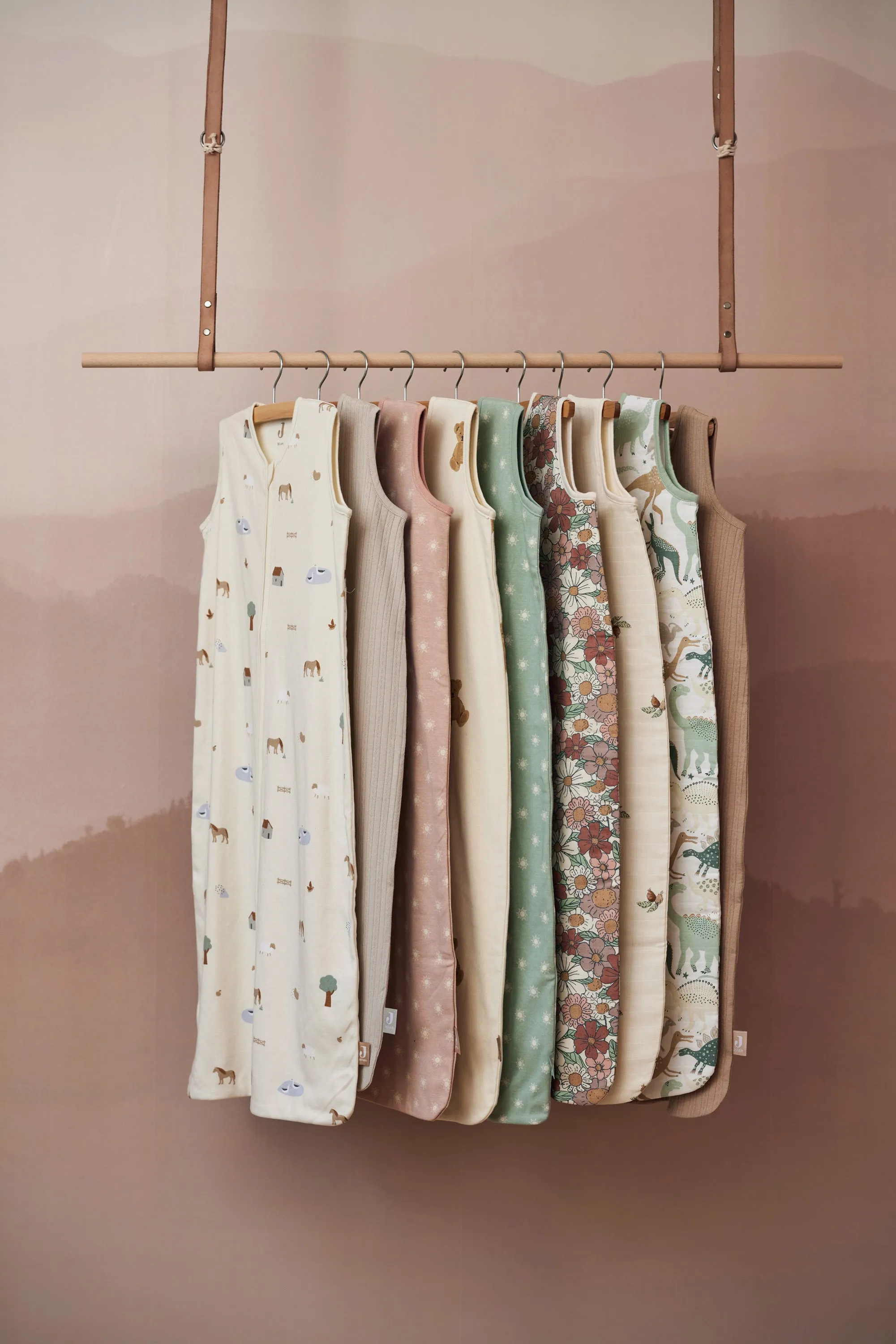 Baby Sleeping Bag Muslin 90cm - Rosehip
