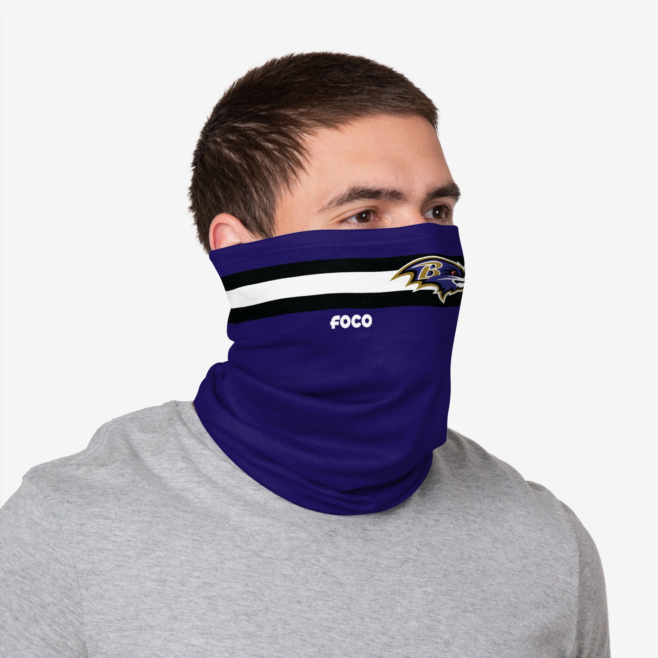 Baltimore Ravens Stitched 2 Pack Gaiter Scarf