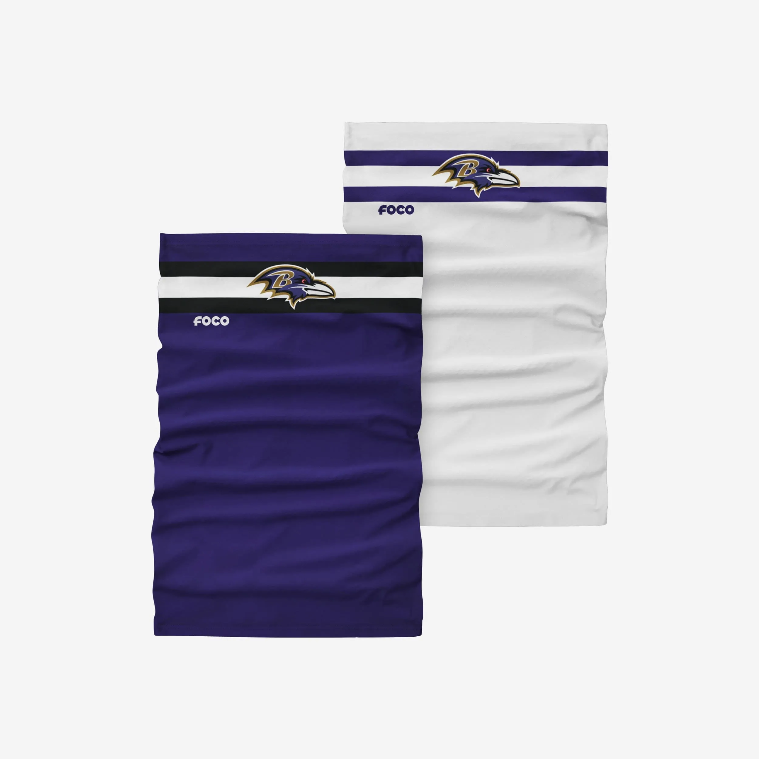 Baltimore Ravens Stitched 2 Pack Gaiter Scarf