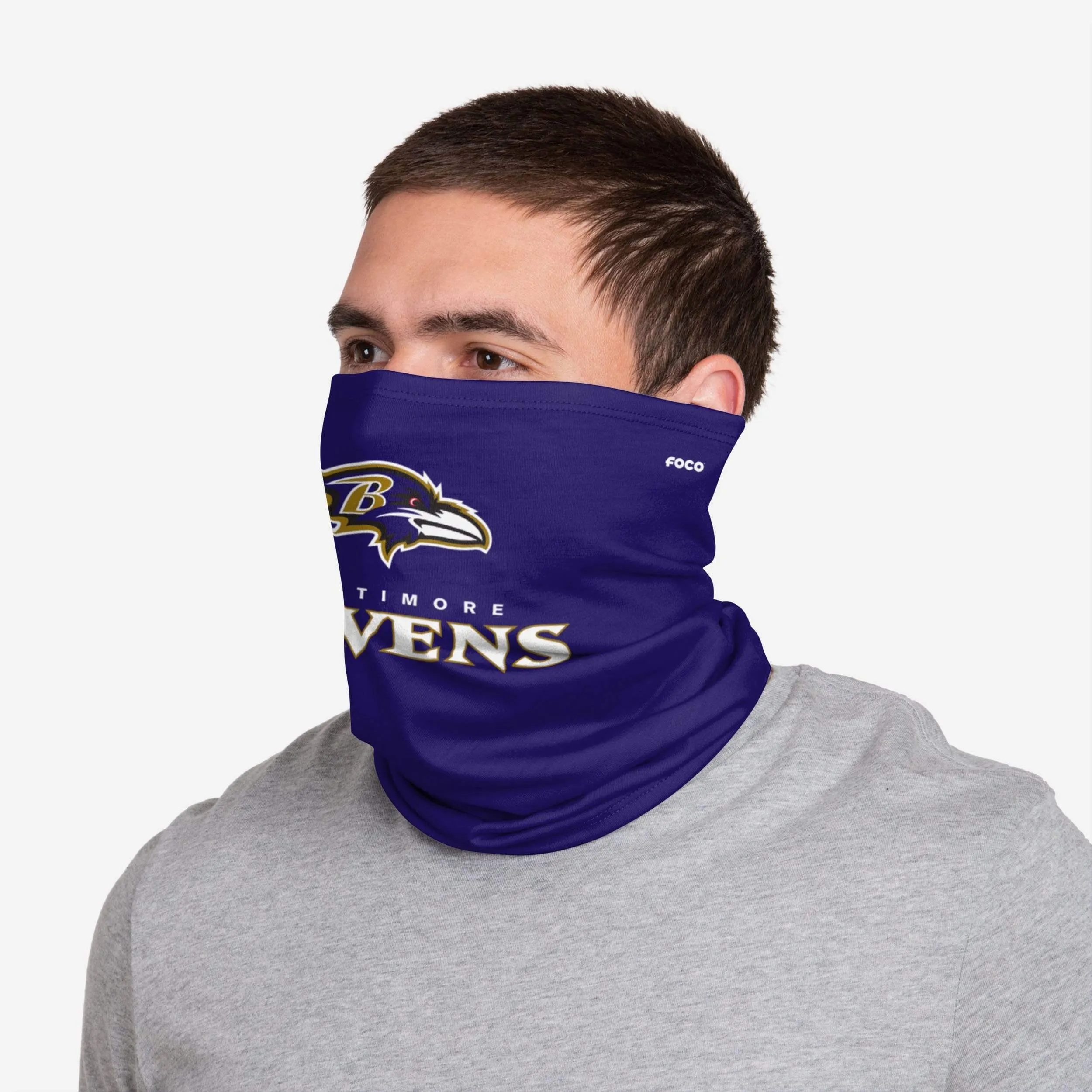 Baltimore Ravens Team Logo Stitched Gaiter Scarf
