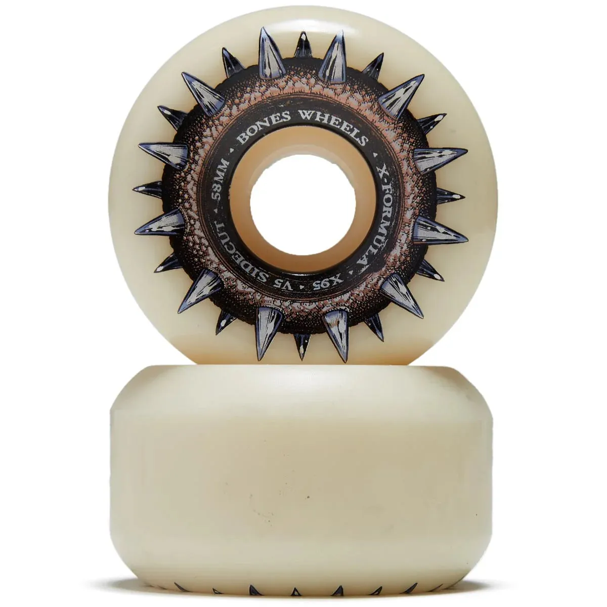 Bones - Street Cleats V5 Sidecut X-Formula 95a Wheels (58mm/60mm)