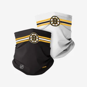 Boston Bruins Stitched 2 Pack Gaiter Scarf