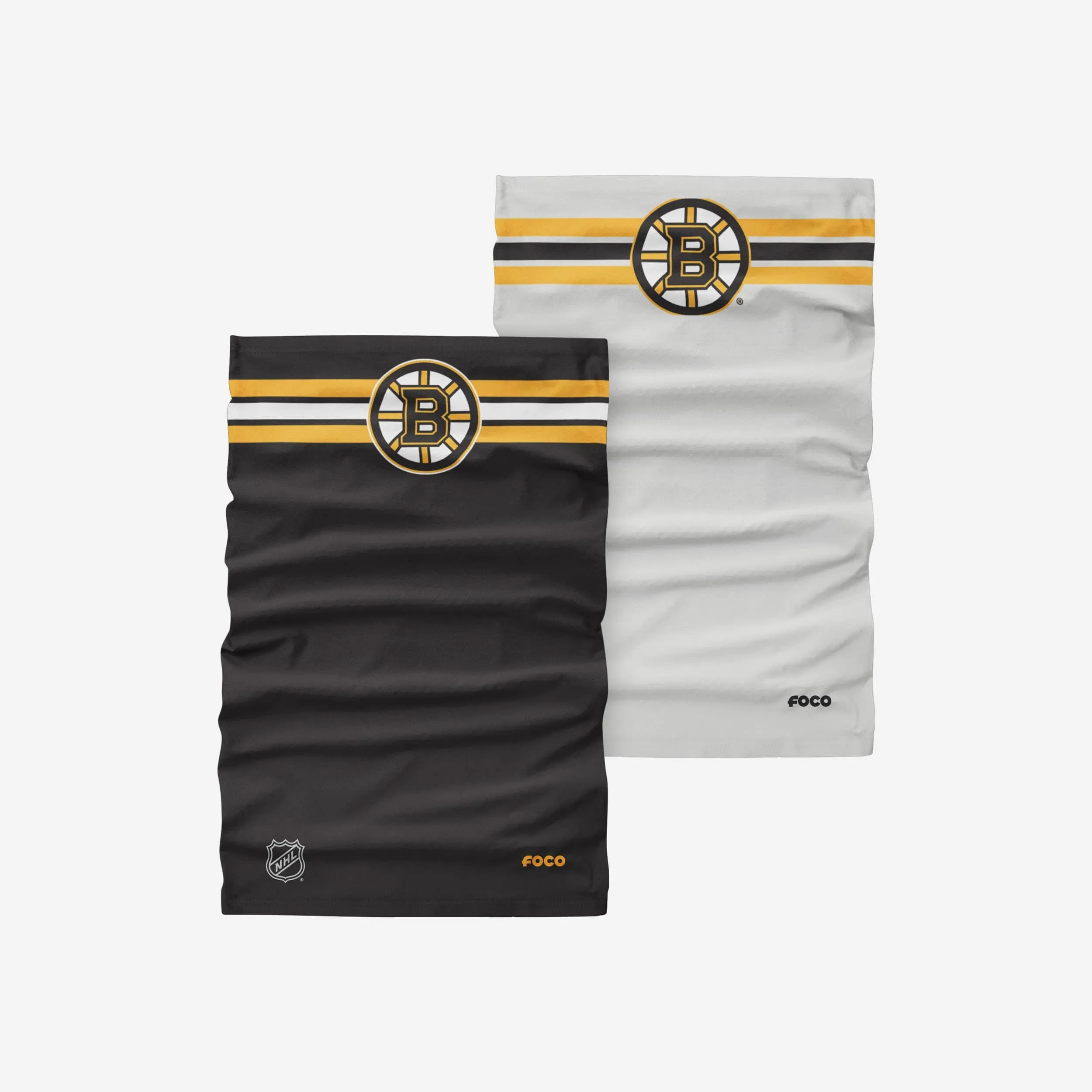 Boston Bruins Stitched 2 Pack Gaiter Scarf