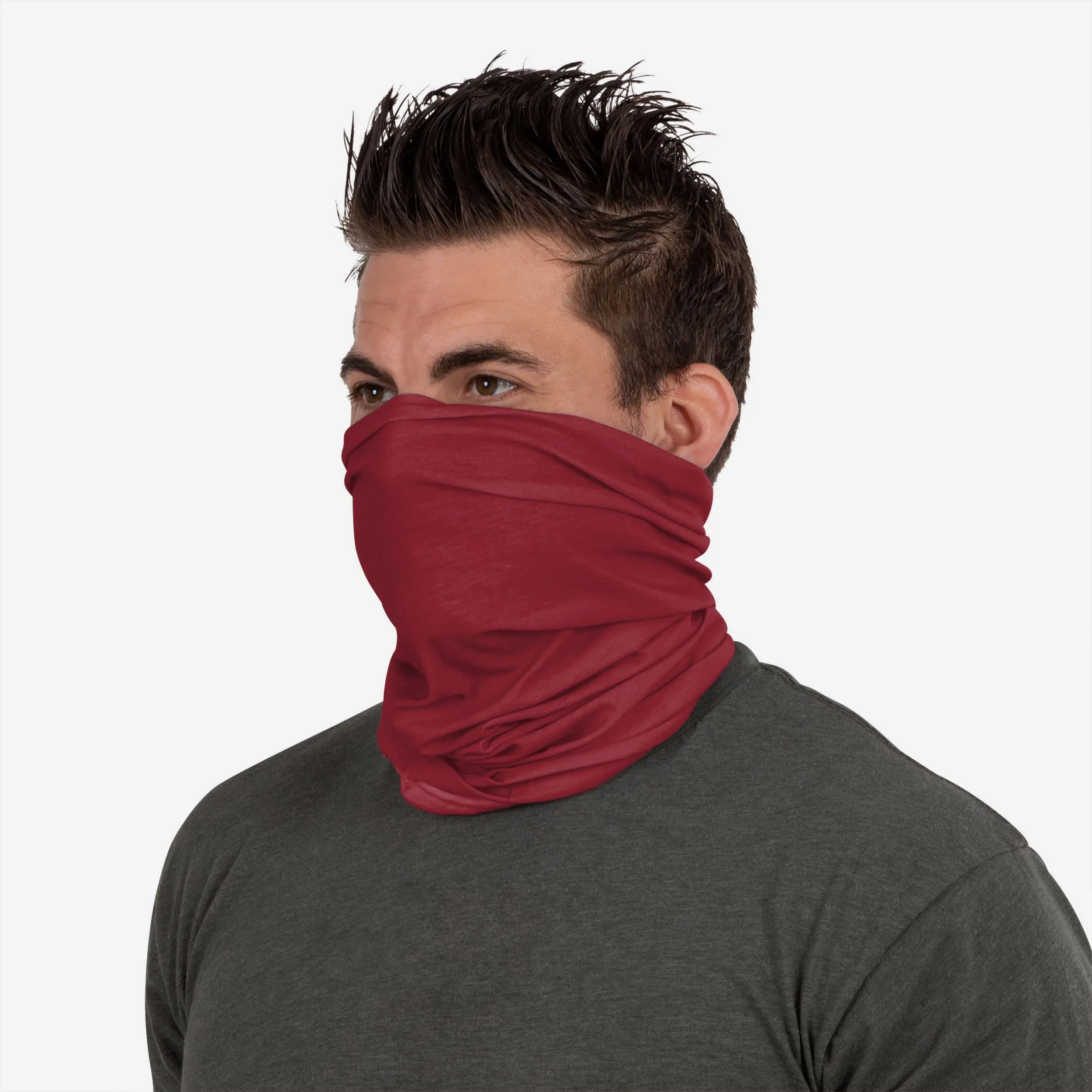 Boston College Eagles Mini Print Logo Gaiter Scarf