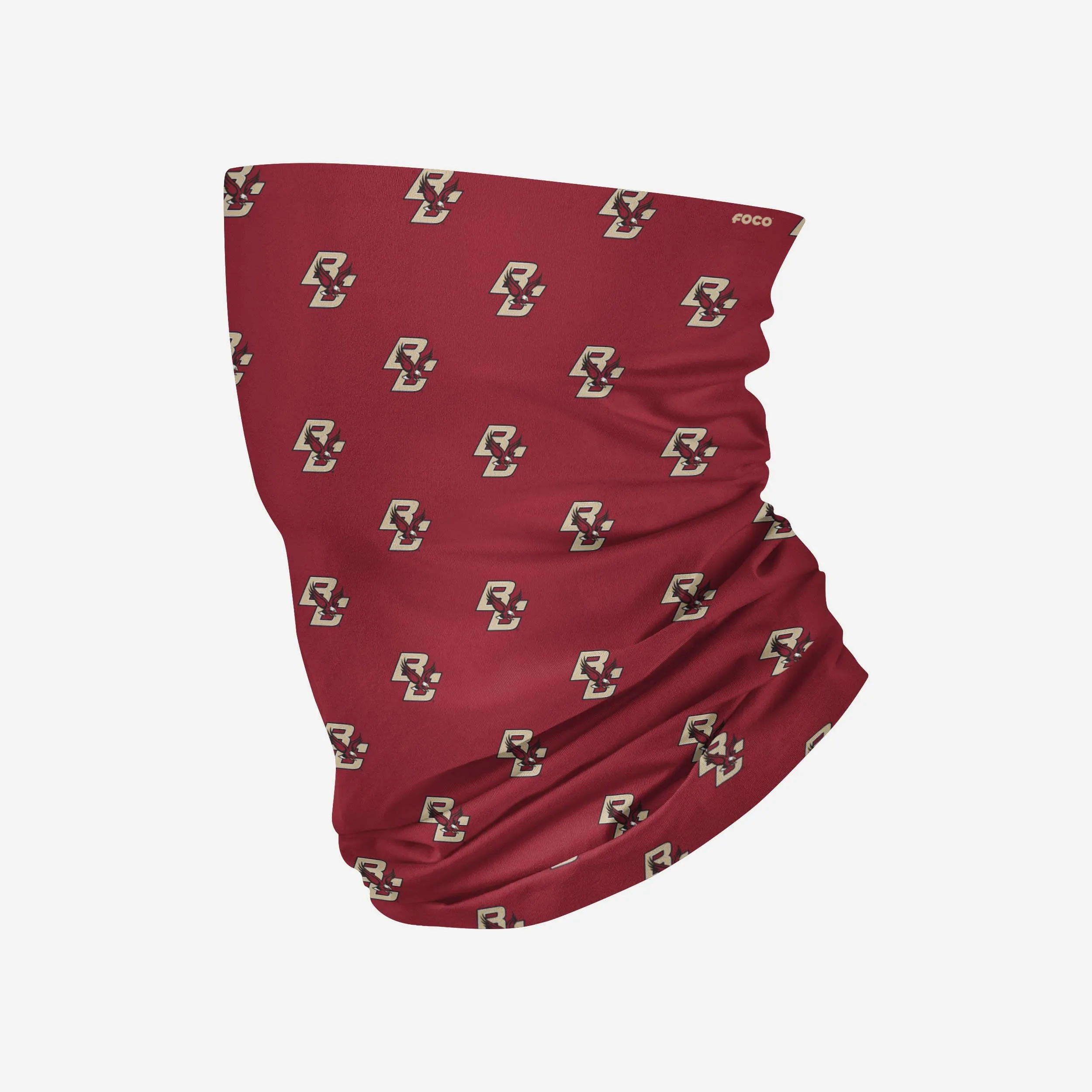 Boston College Eagles Mini Print Logo Gaiter Scarf