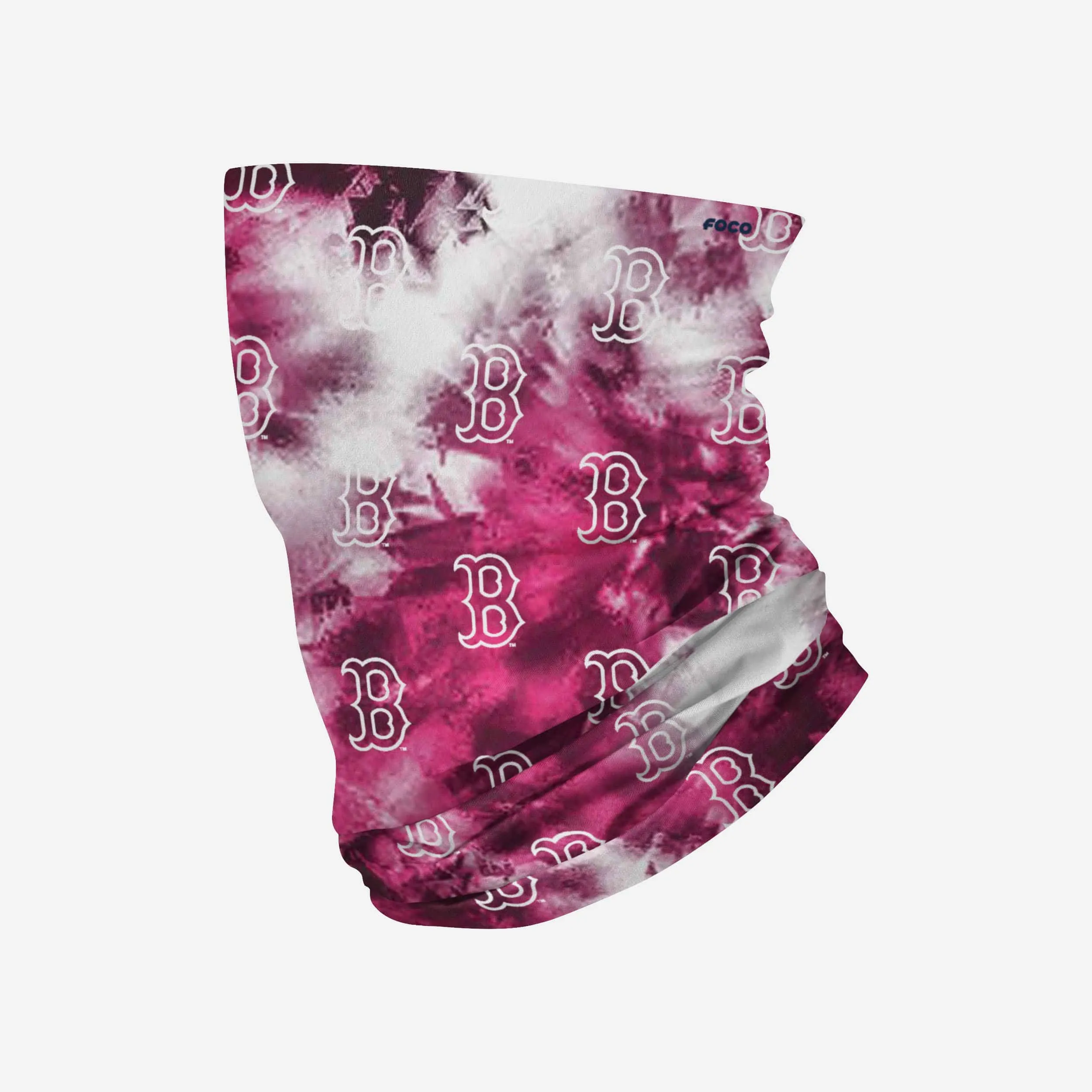 Boston Red Sox Pink Tie-Dye Gaiter Scarf