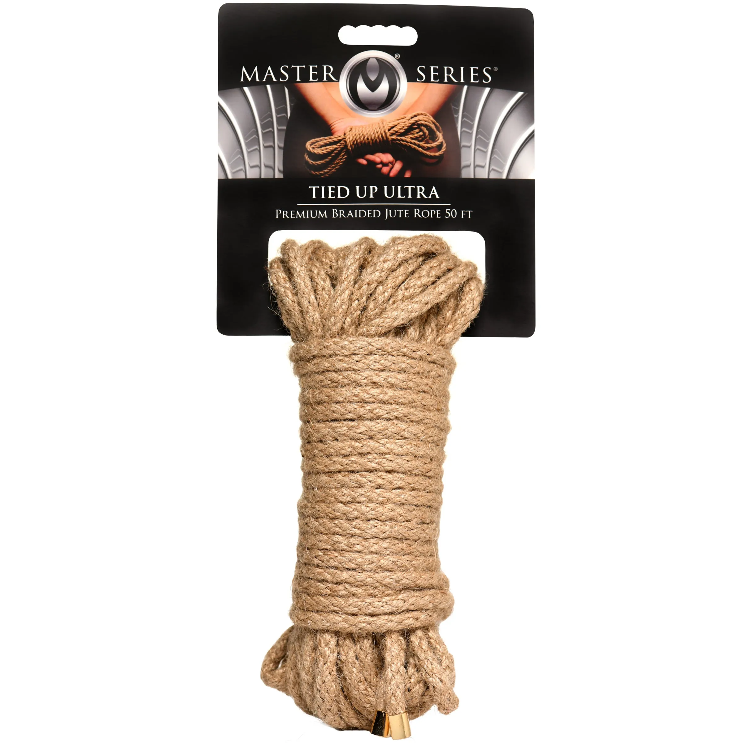 Braided Jute Bondage Rope - 50 Feet