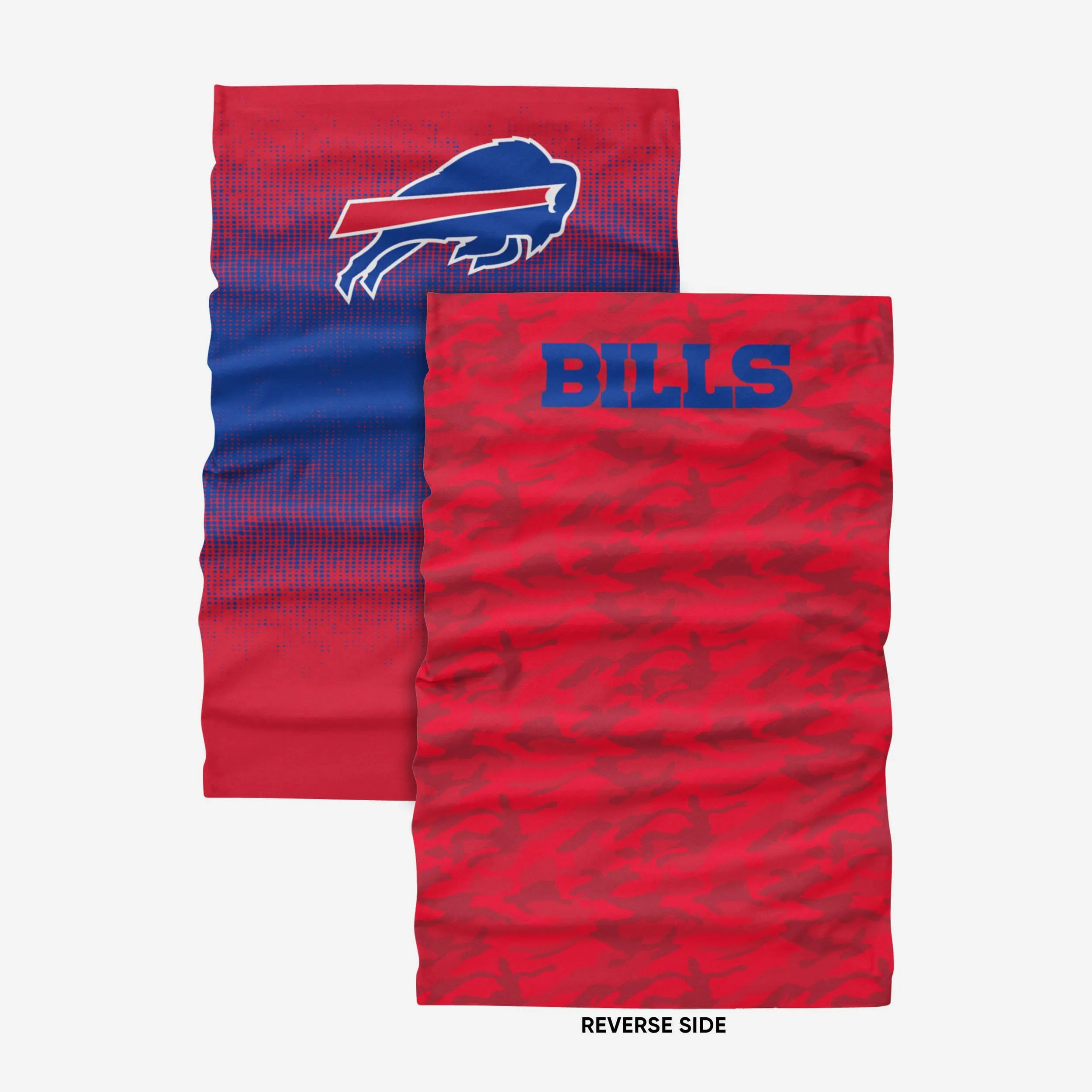 Buffalo Bills Reversible Camo Gradient Gaiter Scarf