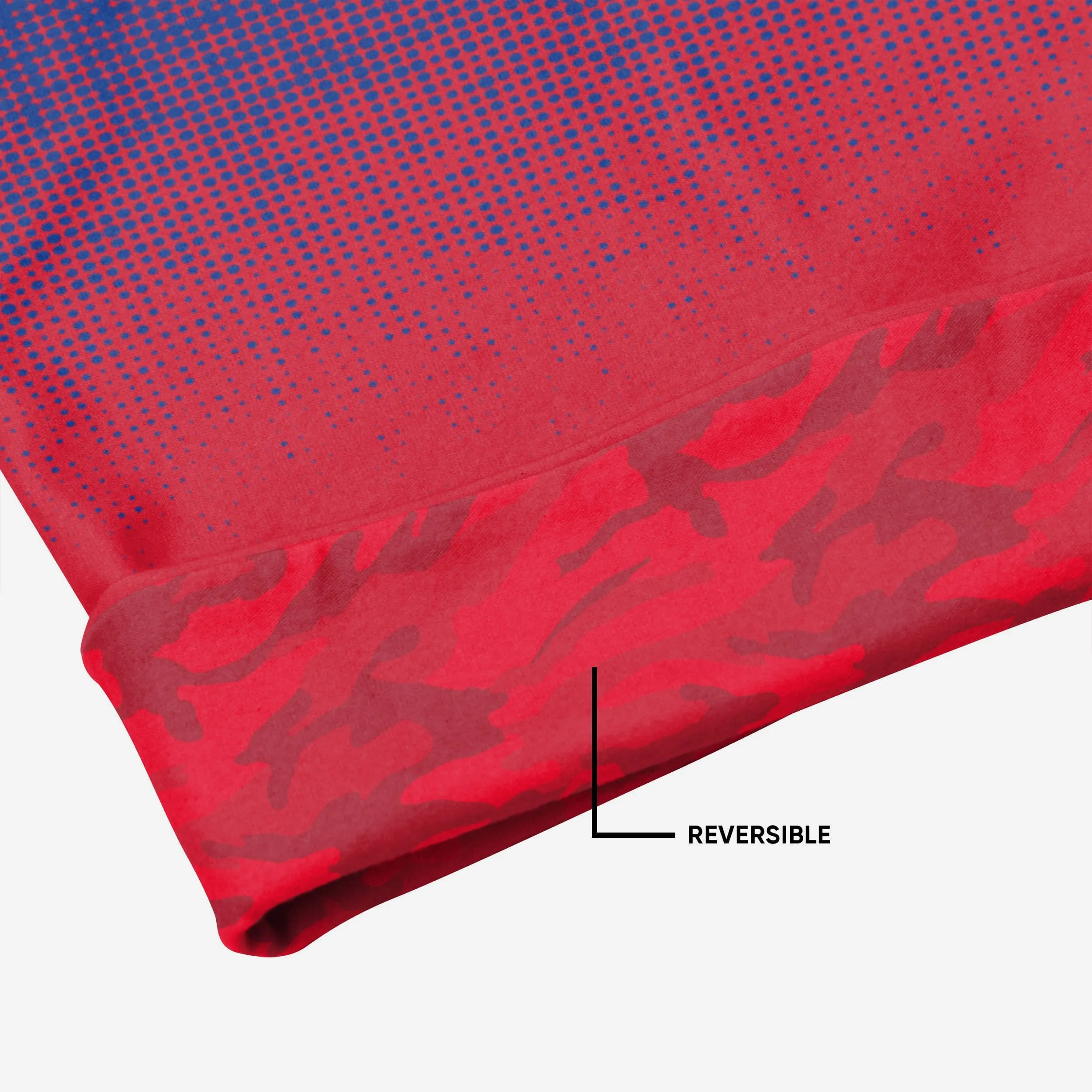 Buffalo Bills Reversible Camo Gradient Gaiter Scarf