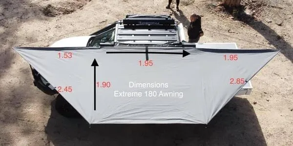 Bushwakka extreme 180 Next-Gen awning