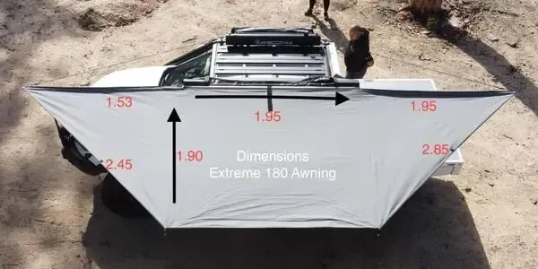Bushwakka extreme 180 Next-Gen awning