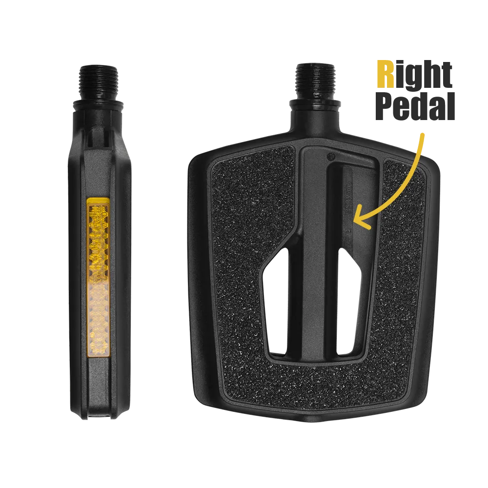 BV Bike Platform Pedals, 9/16-Inch CNC Spindle | BV-PD2