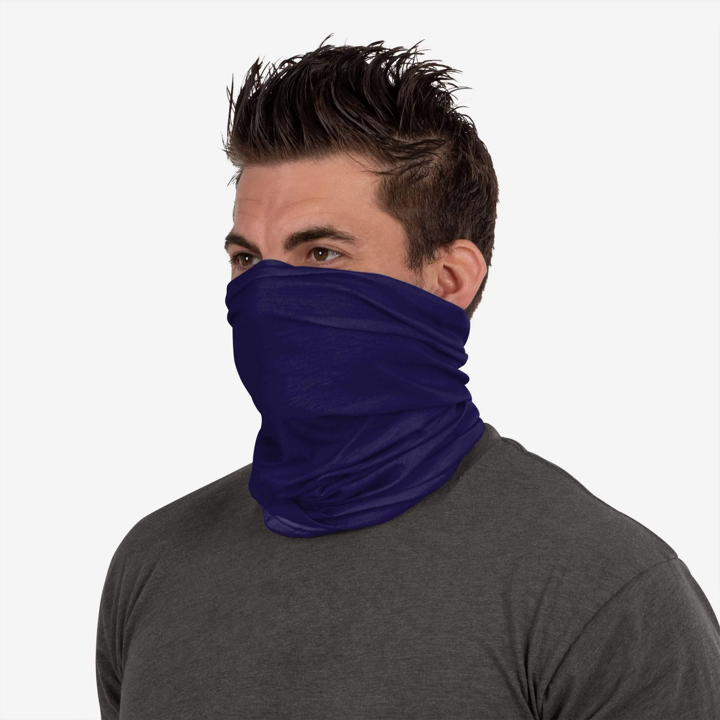 Charlotte Hornets Mini Print Logo Gaiter Scarf