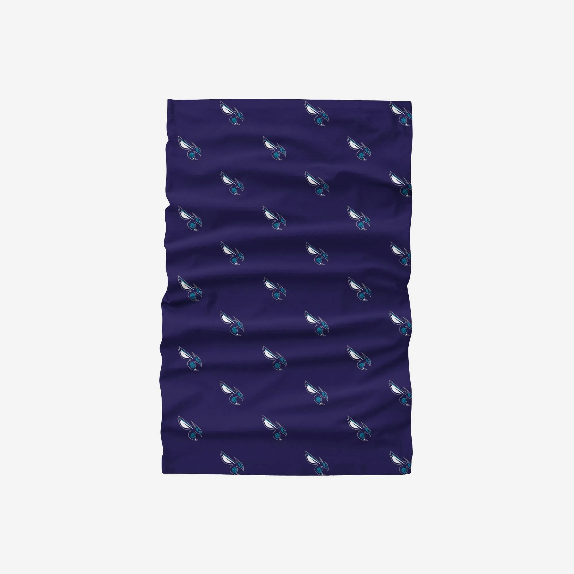 Charlotte Hornets Mini Print Logo Gaiter Scarf