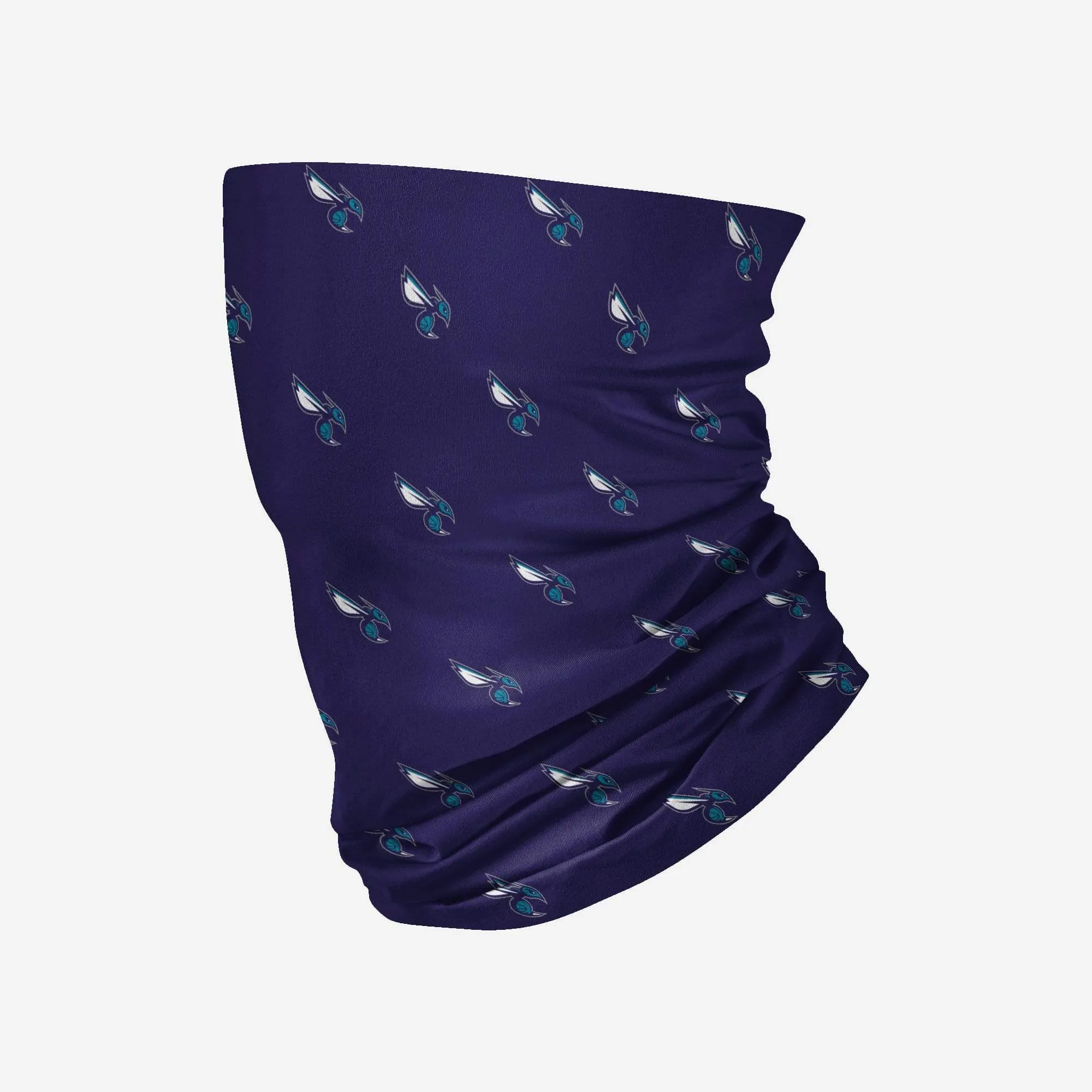 Charlotte Hornets Mini Print Logo Gaiter Scarf
