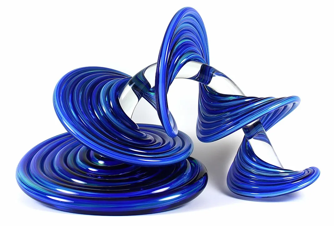 Clear/Blue Green Heechee Probe