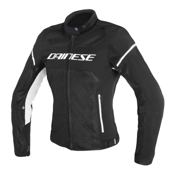 Dainese Air Frame D1 Lady Tex Jacket (Black Black White)