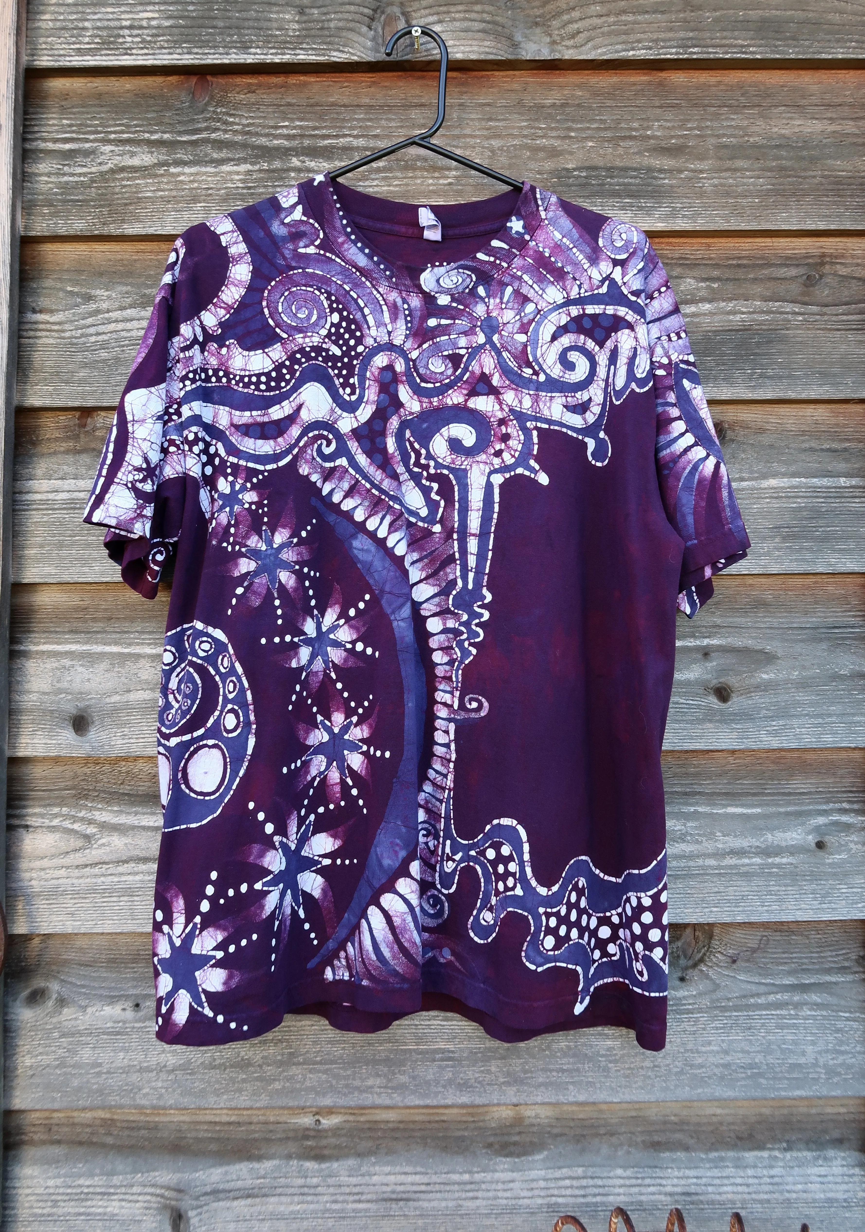 Daydream at Main Stage 90's Throwback Cotton Batik T-shirt - Size Large