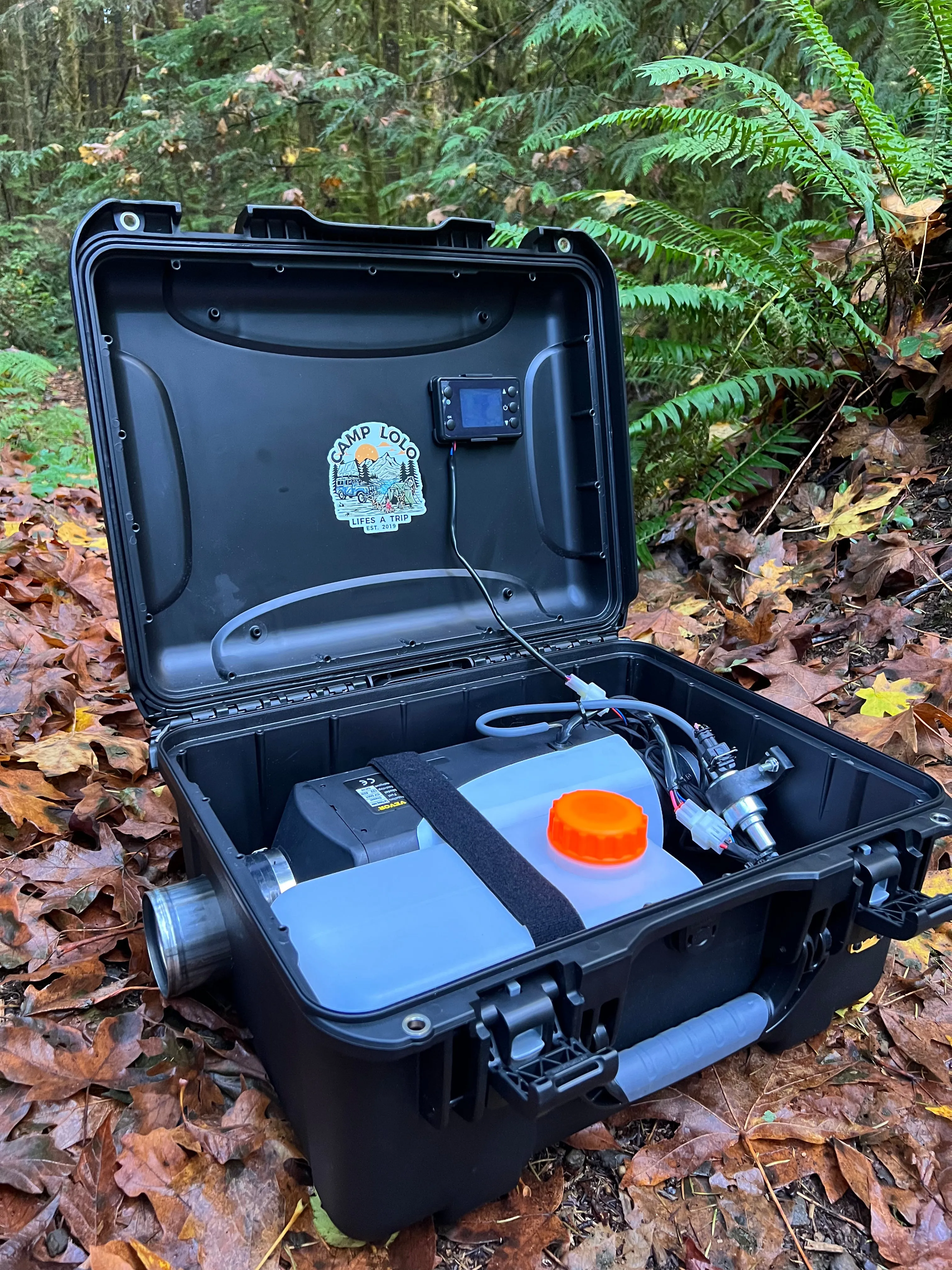 DIY Parts Kit Hot Box - Portable Diesel Heater