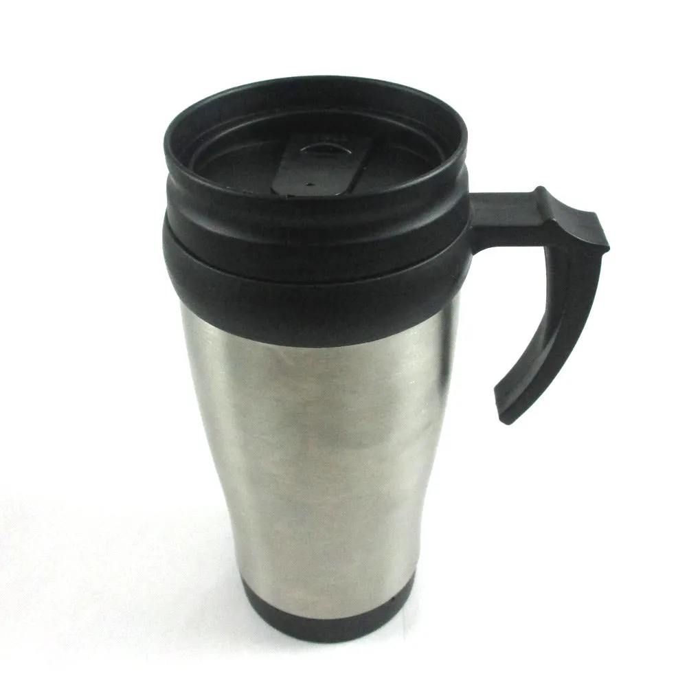 Double Wall Coffee Mug Stainless Steel Insulated Travel 14 Oz Keep Warm New