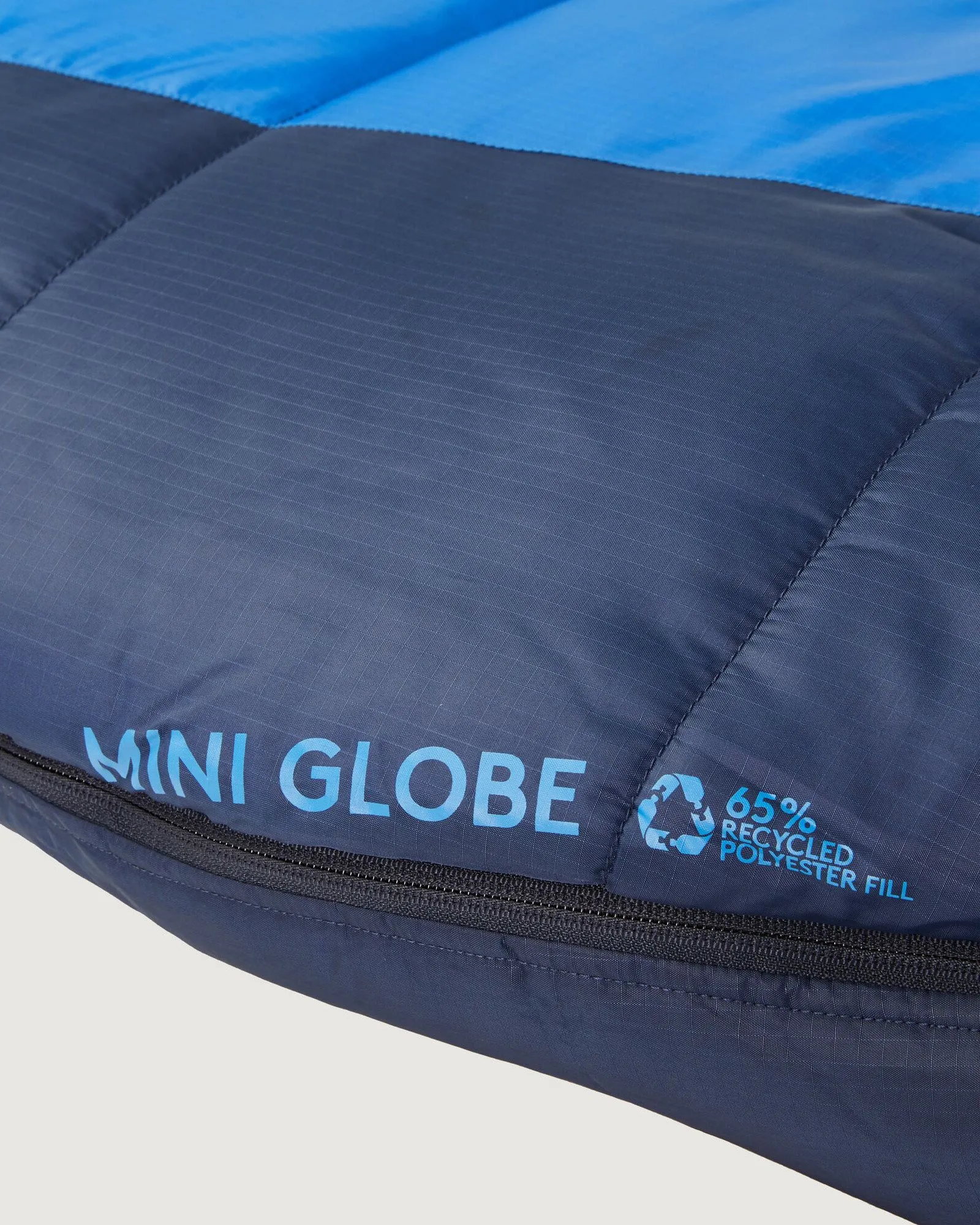 Kids' Mini Globe Sleeping Bag - Azure/Dark Blue