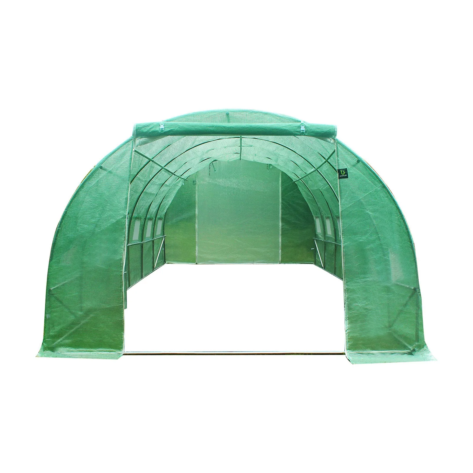 Livsip Greenhouse 6MX3M Walk in Green House Tunnel Plant Garden Shed Storage
