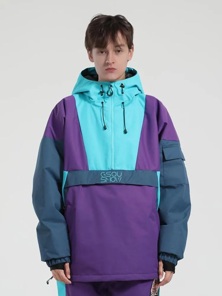 Men's Reflective Freestyle Mountain Discover Snow Jacket
