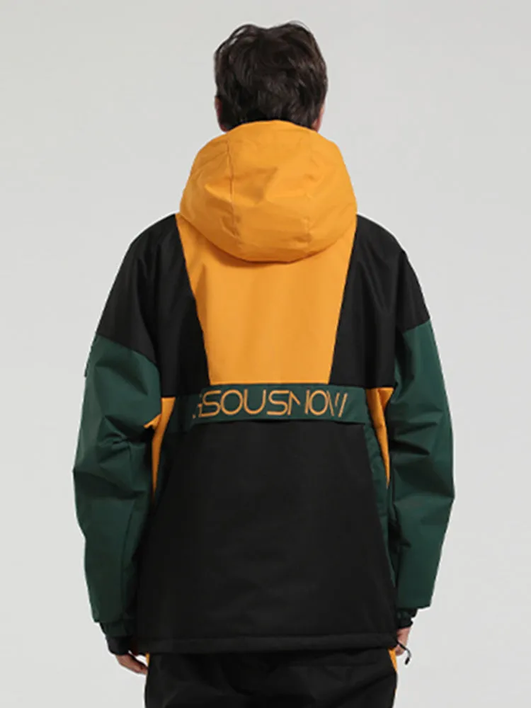 Men's Reflective Freestyle Mountain Discover Snow Jacket