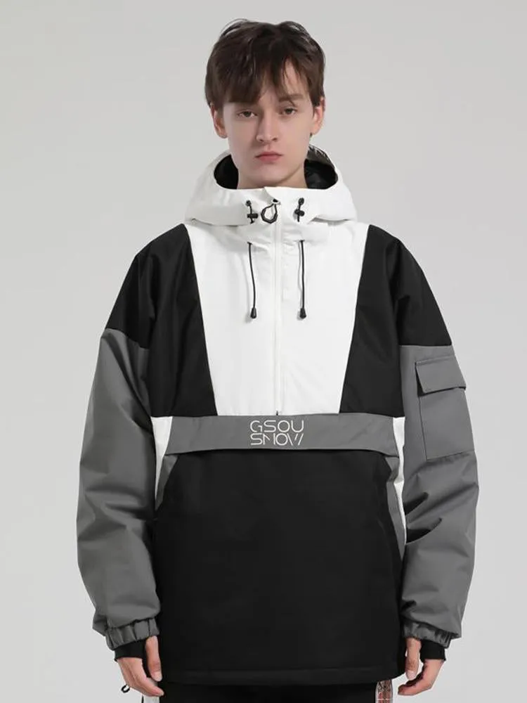 Men's Reflective Freestyle Mountain Discover Snow Jacket
