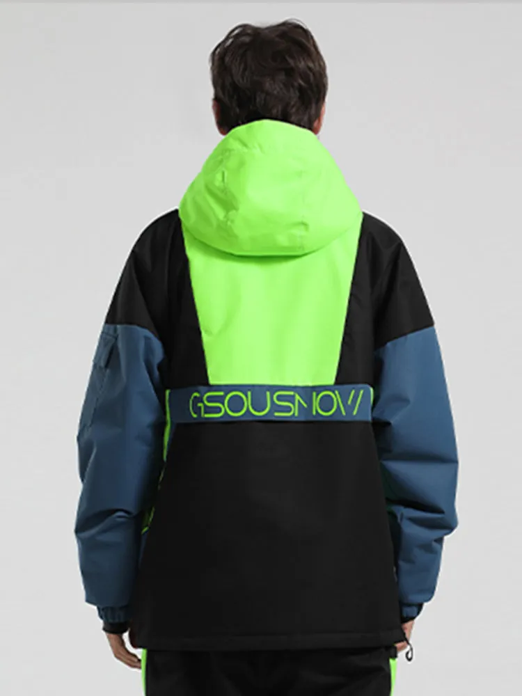 Men's Reflective Freestyle Mountain Discover Snow Jacket