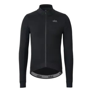 Men's Training Thermal Cycling Jacket Black-Galaxy