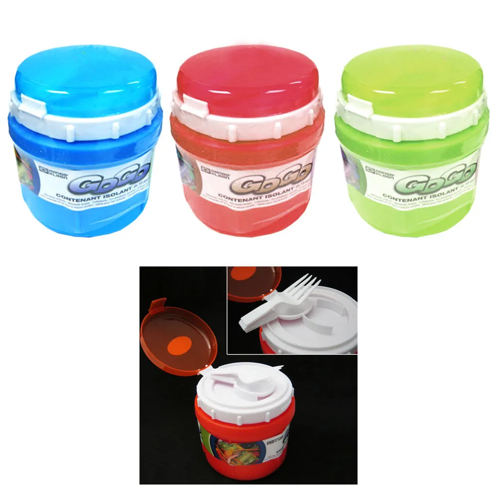 Microwave Soup Mug Lid 10oz Ramen Bowl Instant Noodle Dishwasher Safe Fork Spoon