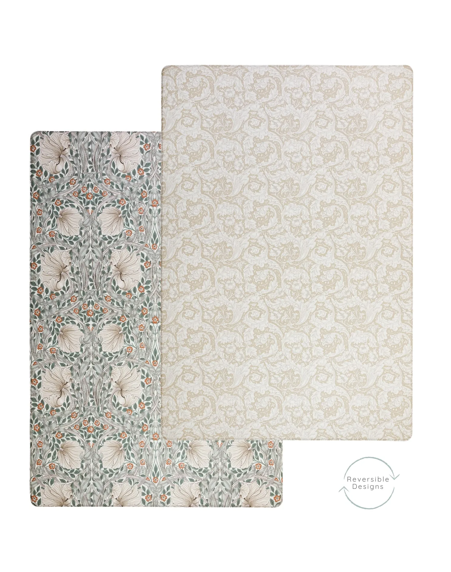 Morris & Co. The Bachelors Button Playmat Fired Biscuit