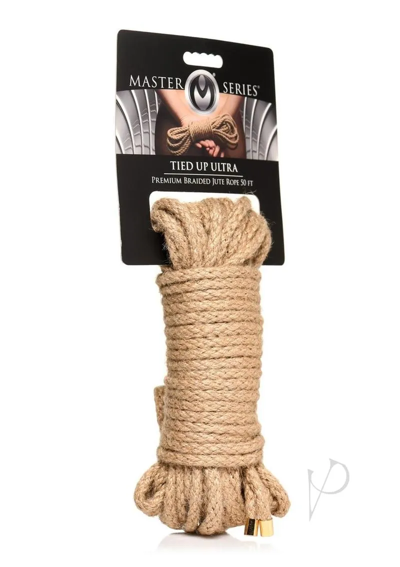 Ms Tied Up Ultra Braided Jute Rope 50`